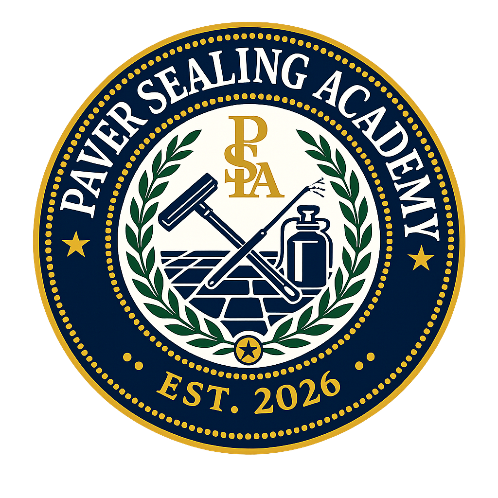 Paver Sealing Academy logo seal